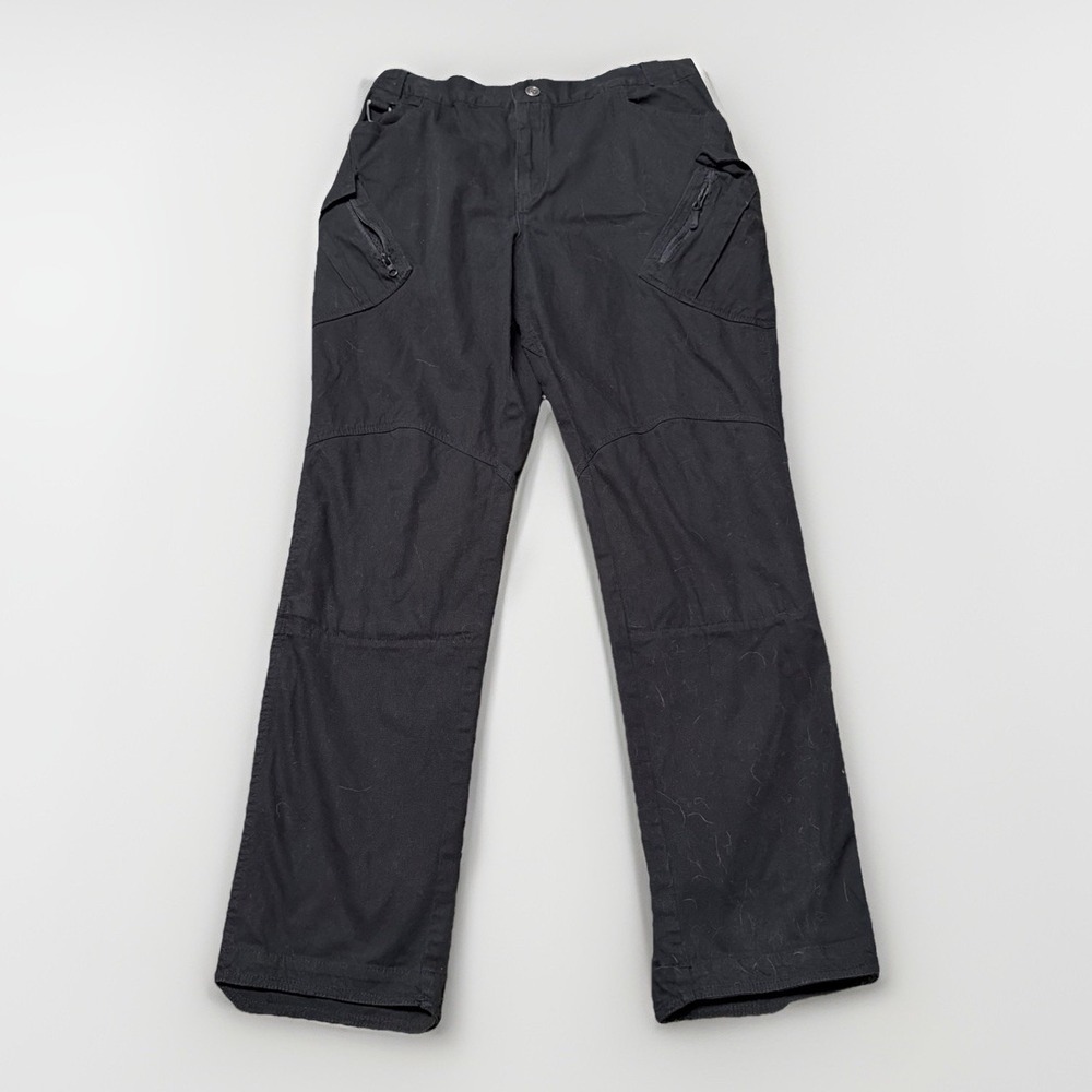 Warrior Wear Cargo Pants Men's 34x32 Tactical Double Knee‎ Black